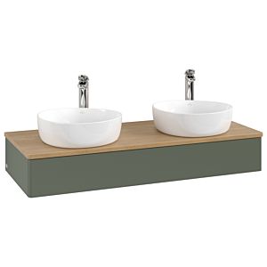 Meuble sous-vasque Villeroy &amp; Boch Antao 1200x190x500mm K13051HL FK/AP: HL/1