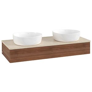 Meuble sous-vasque Villeroy &amp; Boch Antao 1200x190x500mm K13113HM avec structure FK/AP: HM/3