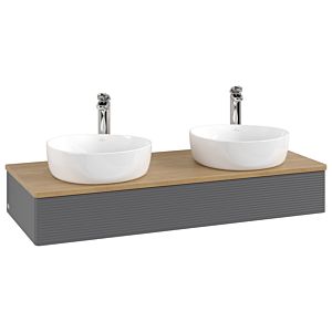 Villeroy &amp; Boch Antao vanity unit 1200x190x500mm K13151GK with structure FK/AP: GK/1