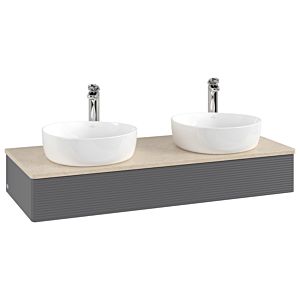 Villeroy &amp; Boch Antao vanity unit 1200x190x500mm K13153GK with structure FK/AP: GK/3
