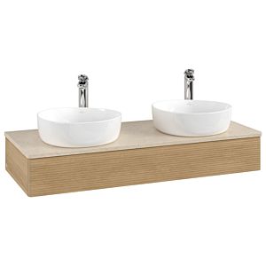 Villeroy &amp; Boch Antao meuble sous lavabo 1200x190x500mm K13153HN avec structure FK/AP: HN/3