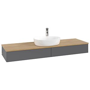Villeroy &amp; Boch Antao vanity unit 1600x190x500mm K14051GK FK/AP: GK/1
