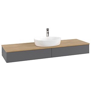 Meuble sous-vasque Villeroy &amp; Boch Antao 1600x190x500mm K14151GK avec structure FK/AP: GK/1
