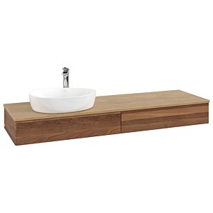 Meuble sous-vasque Villeroy &amp; Boch Antao 1600x190x500mm K15051HM FK/AP: HM/1
