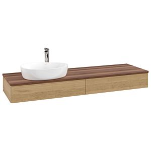 Meuble sous-vasque Villeroy &amp; Boch Antao 1600x190x500mm K15052HN FK/AP: HN/2