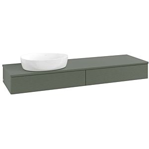 Villeroy & Boch Antao Waschtischunterschrank 1600x190x500mm K15110HL mit Struktur FK/AP: HL/0