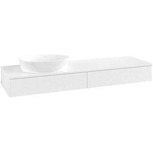 Meuble sous-vasque Villeroy &amp; Boch Antao 1600x190x500mm K15110MT avec structure FK/AP: MT/0