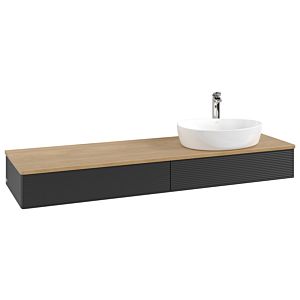 Meuble sous-vasque Villeroy &amp; Boch Antao 1600x190x500mm K16151PD avec structure FK/AP: PD/1