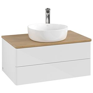 Meuble sous-vasque Villeroy &amp; Boch Antao 800x360x500mm K19051GF FK/AP: GF/1
