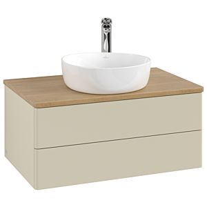 Meuble sous-vasque Villeroy &amp; Boch Antao 800x360x500mm K19051HJ FK/AP: HJ/1