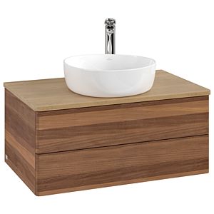 Meuble sous-vasque Villeroy &amp; Boch Antao 800x360x500mm K19051HM FK/AP: HM/1