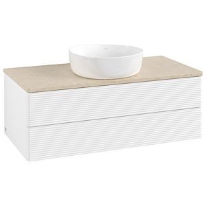 Villeroy & Boch Antao Waschtischunterschrank 1000x360x500mm K20113MT mit Struktur FK/AP: MT/3