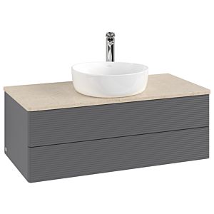 Meuble sous-vasque Villeroy &amp; Boch Antao 1000x360x500mm K20153GK avec structure FK/AP: GK/3