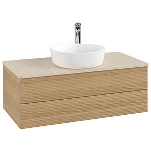 Villeroy &amp; Boch Antao vanity unit 1000x360x500mm K20153HN with structure FK/AP: HN/3