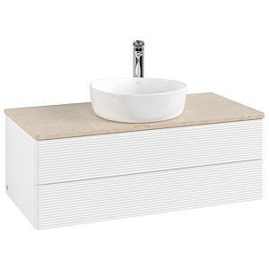 Villeroy &amp; Boch Antao vanity unit 1000x360x500mm K20153MT with structure FK/AP: MT/3