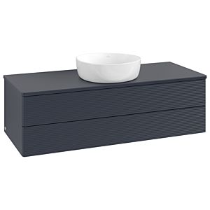 Villeroy & Boch Antao Waschtischunterschrank 1200x360x500mm K21110HG mit Struktur FK/AP: HG/0