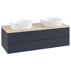 Villeroy & Boch Antao Waschtischunterschrank 1200x360x500mm K24113HG mit Struktur FK/AP: HG/3