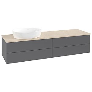Meuble sous-vasque Villeroy &amp; Boch Antao 1600x360x500mm K26013GK FK/AP: GK/3