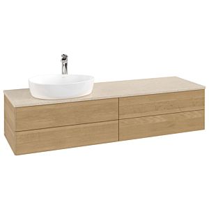 Meuble sous-vasque Villeroy &amp; Boch Antao 1600x360x500mm K26053HN FK/AP: HN/3