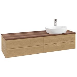 Villeroy &amp; Boch Antao vanity unit 1600x360x500mm K27052HN FK/AP: HN/2