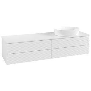 Villeroy & Boch Antao Waschtischunterschrank 1600x360x500mm K27110GF mit Struktur FK/AP: GF/0