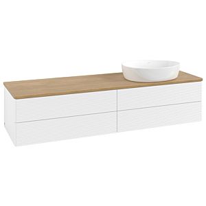 Meuble sous-vasque Villeroy &amp; Boch Antao 1600x360x500mm K27111MT avec structure FK/AP: MT/1