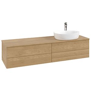 Villeroy &amp; Boch Antao vanity unit 1600x360x500mm K27151HN with structure FK/AP: HN/1