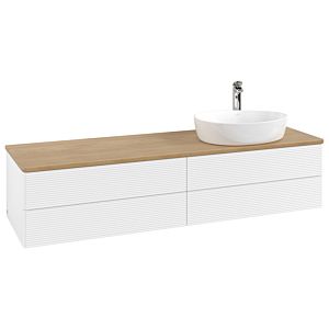 Villeroy &amp; Boch Antao vanity unit 1600x360x500mm K27151MT with structure FK/AP: MT/1