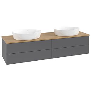 Meuble sous-vasque Villeroy &amp; Boch Antao 1600x360x500mm K28011GK FK/AP: GK/1