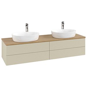 Meuble sous-vasque Villeroy &amp; Boch Antao 1600x360x500mm K28151HJ avec structure FK/AP: HJ/1