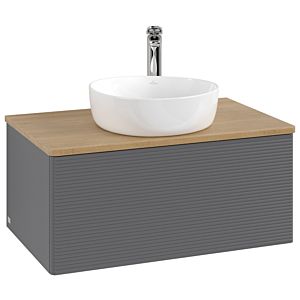 Villeroy &amp; Boch Antao vanity unit 800x360x500mm K30151GK with structure FK/AP: GK/1