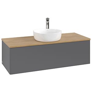 Meuble sous-vasque Villeroy &amp; Boch Antao 1200x360x500mm K32051GK FK/AP: GK/1