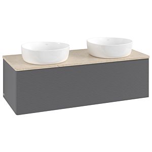 Meuble sous-vasque Villeroy &amp; Boch Antao 1200x360x500mm K35113GK avec structure FK/AP: GK/3