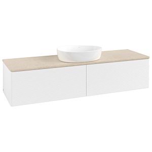 Villeroy &amp; Boch Antao vanity unit 1600x360x500mm K36113MT with structure FK/AP: MT/3