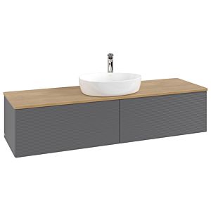 Meuble sous-vasque Villeroy &amp; Boch Antao 1600x360x500mm K36151GK avec structure FK/AP: GK/1