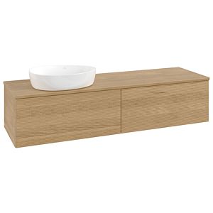 Villeroy & Boch Antao Waschtischunterschrank 1600x360x500mm K37111HN mit Struktur FK/AP: HN/1