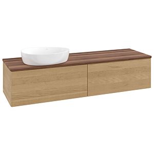 Villeroy & Boch Antao Waschtischunterschrank 1600x360x500mm K37112HN mit Struktur FK/AP: HN/2