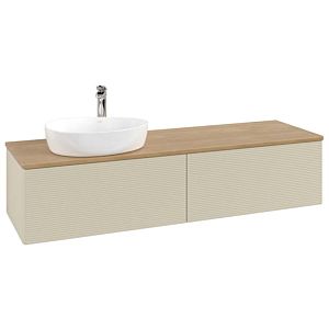 Villeroy &amp; Boch Antao vanity unit 1600x360x500mm K37151HJ with structure FK/AP: HJ/1