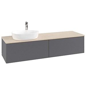 Villeroy &amp; Boch Antao vanity unit 1600x360x500mm K37153GK with structure FK/AP: GK/3