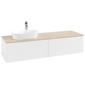 Villeroy &amp; Boch Antao vanity unit 1600x360x500mm K37153MT with structure FK/AP: MT/3
