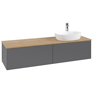 Villeroy &amp; Boch Antao vanity unit 1600x360x500mm K38051GK FK/AP: GK/1