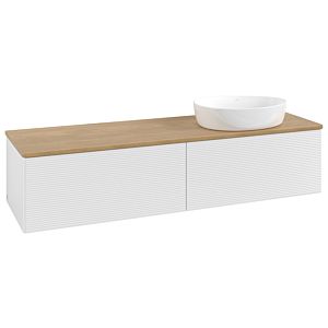 Villeroy & Boch Antao Waschtischunterschrank 1600x360x500mm K38111GF mit Struktur FK/AP: GF/1