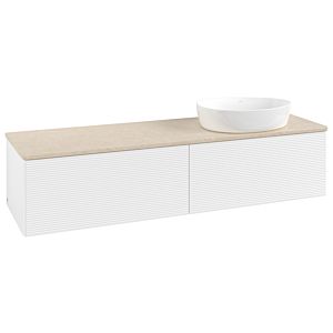 Villeroy & Boch Antao Waschtischunterschrank 1600x360x500mm K38113MT mit Struktur FK/AP: MT/3