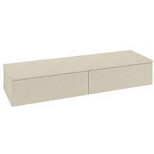 Villeroy &amp; Boch Antao sideboard 1600x268x500mm K42101HJ with structure FK/AP: HJ/1