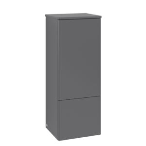 Meuble vasque central Villeroy &amp; Boch Antao K43000GK 41,4 x 103,9 x 35,6 cm, laque couleur anthracite mat