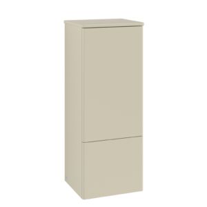 Villeroy &amp; Boch Antao central cabinet K43000HJ 41.4x103.9x35.6cm, washbasin top color: silk grey matt lacquer