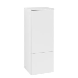 Villeroy und Boch Antao Mittelschrank K43000MT 41,4x103,9x35,6cm, Waschbeckenplattenfarbe Lack, white matt lacquer