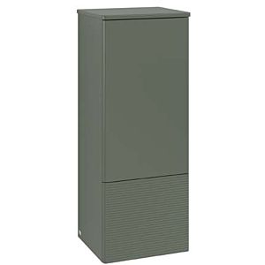 Meuble vasque mi-hauteur Villeroy &amp; Boch Antao K43100HL 41,4 x 103,9 x 35,6 cm, coloris du plan vasque : laque mate vert feuille