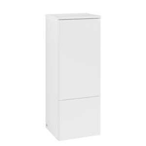 Villeroy und Boch Antao Mittelschrank K44000MT 41,4x103,9x35,6cm, Waschbeckenplattenfarbe Lack, white matt lacquer