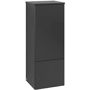 Villeroy &amp; Boch Antao mid-height cabinet K44100PD 41.4x103.9x35.6cm, washbasin top color lacquer, black matt lacquer